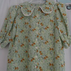 cute womens size small shein patterned blouse